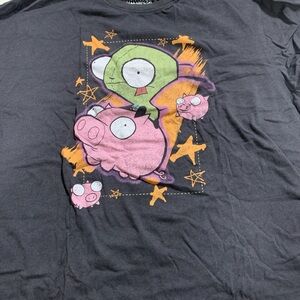 Kids Graphic T-Shirt - Black, Green, Pink